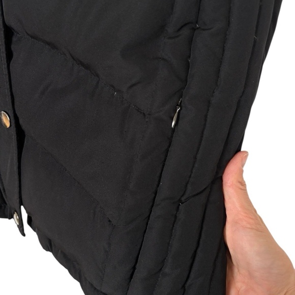 Kenneth Cole Reaction Quilted Down Feather Puffer Vest Black Women's Sz XL - Picture 3 of 9